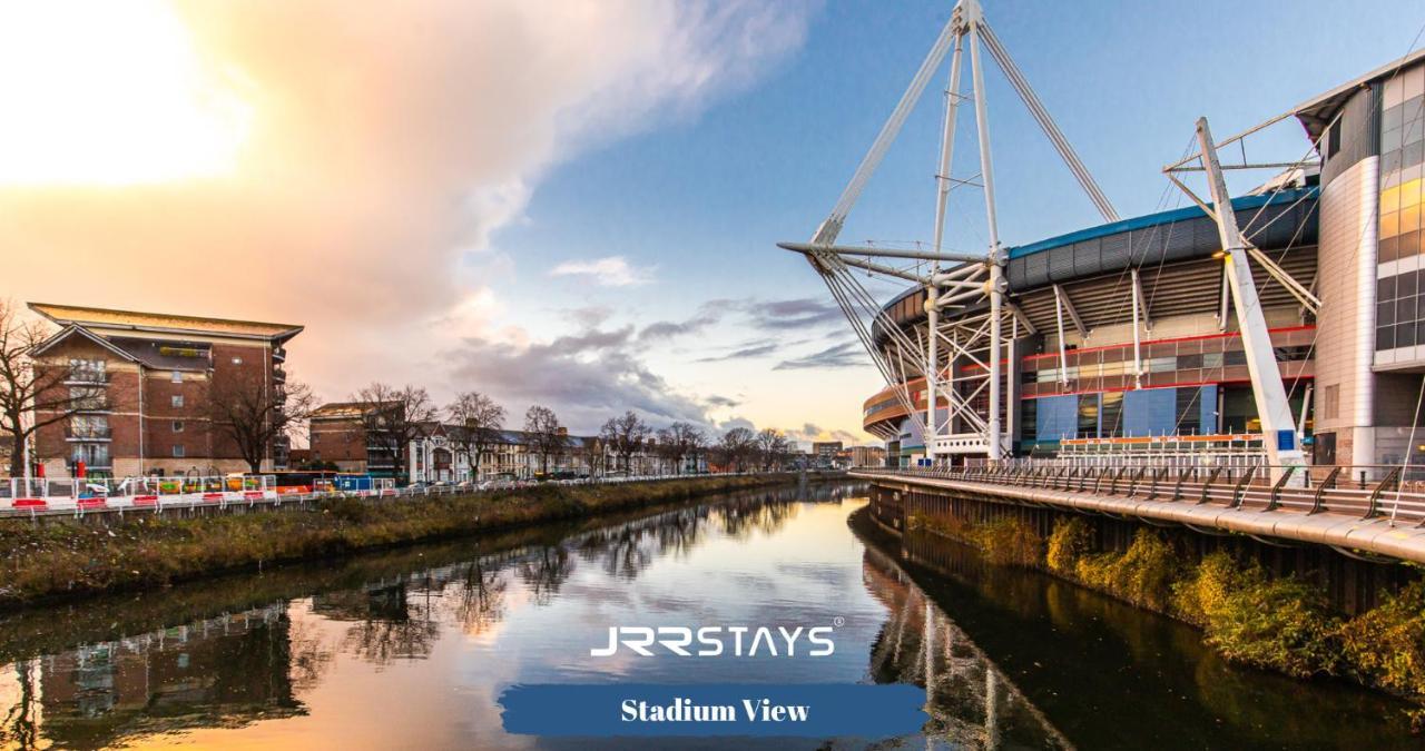 Cardiff Stylish 2 Bedroom Sleeps 6 Wi-Fi - Jrr Stays Exteriör bild
