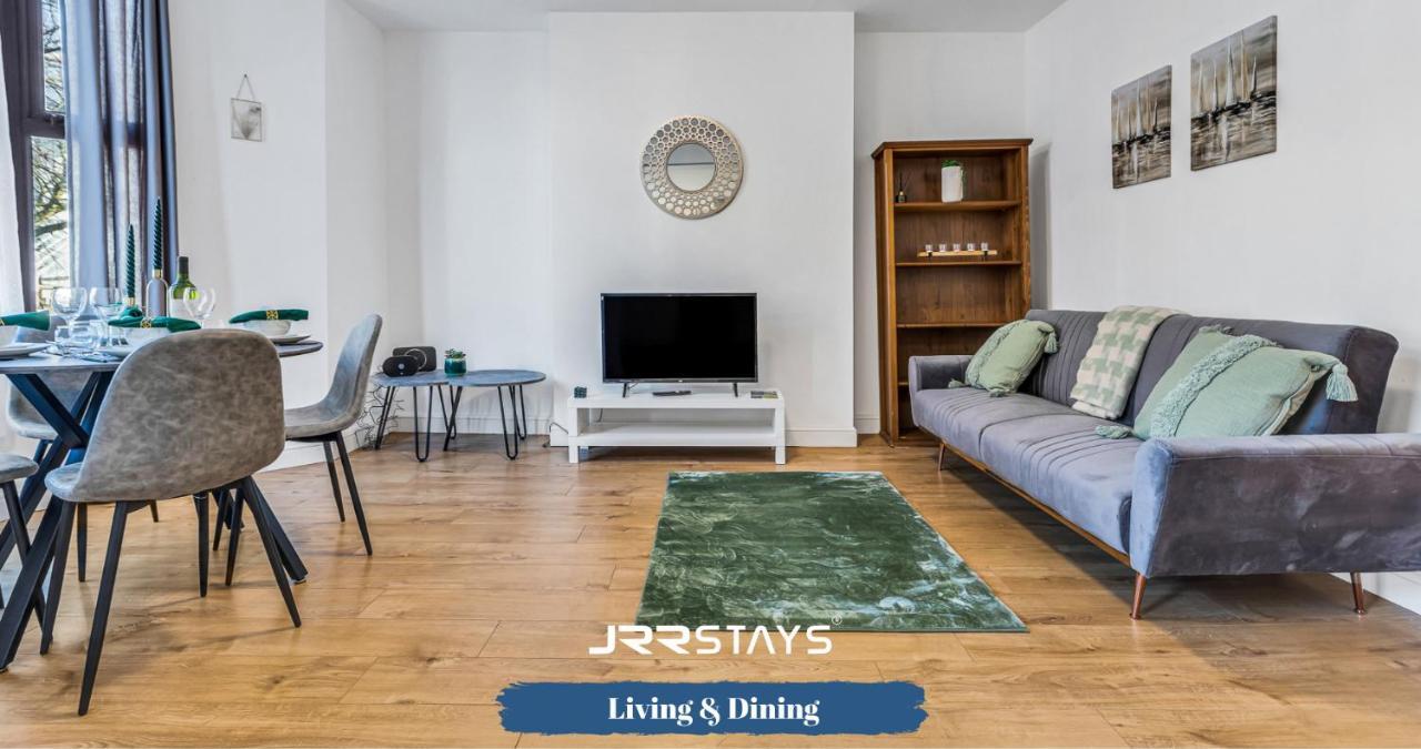 Cardiff Stylish 2 Bedroom Sleeps 6 Wi-Fi - Jrr Stays Exteriör bild